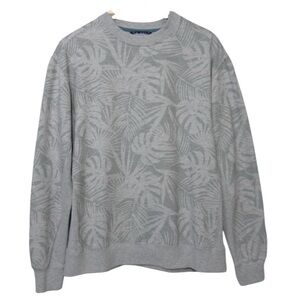 Men's Chubbies Unbeleafable Crewneck Sweatshirt Gray Size Medium
